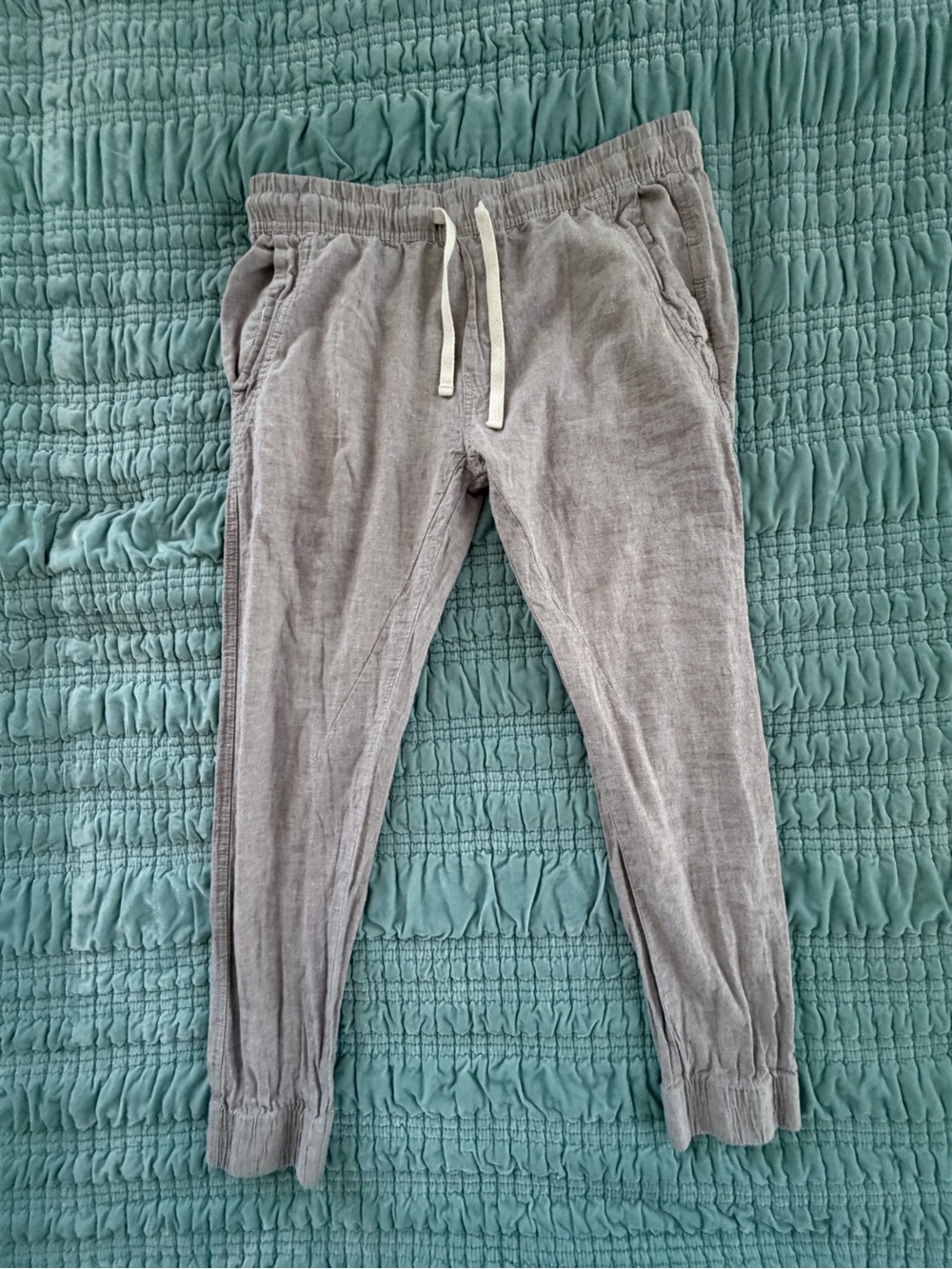 Urban Heritage Gray Drawstring Women's Jogger Pants-Med
